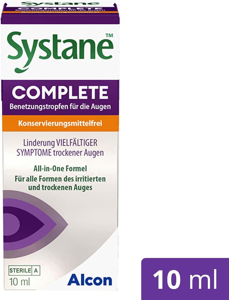 Systane COMPLETE 10ml konservierungsfreie Augentropfen