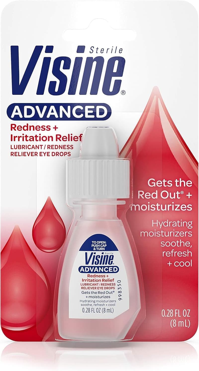 Visine Augentropfen gegen Rötungen und Reizungen, 0,28 fl oz