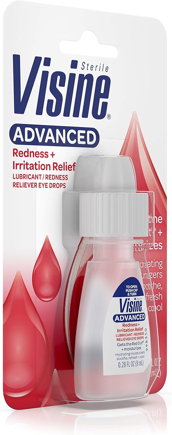 Visine Augentropfen gegen Rötungen und Reizungen, 0,28 fl oz