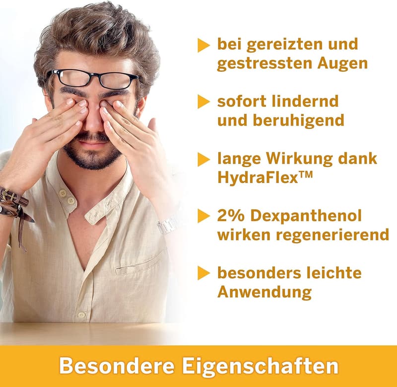 Ocuvers B5 Augentropfen 15ml – 2% Dexpanthenol für trockene Augen