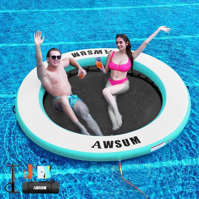 Aufblasbare Wasserhängematte für Pool und See