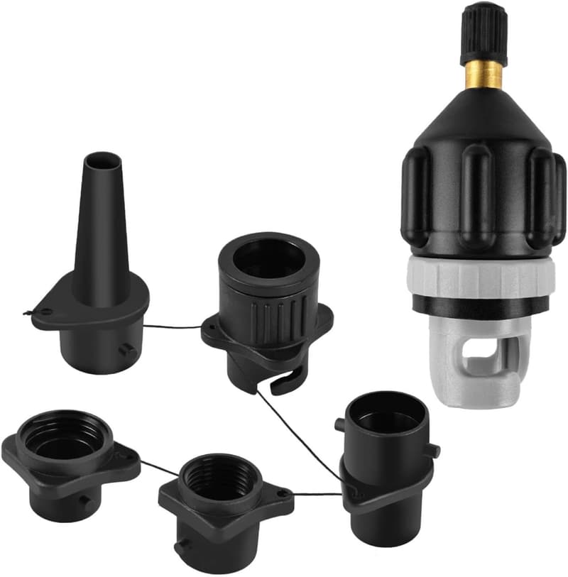 JALEVID 5-tlg Ventiladapter für SUP und Schlauchboote
