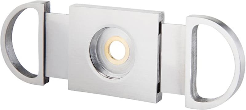 Edelstahl Zigarrenschneider mit Fixierung