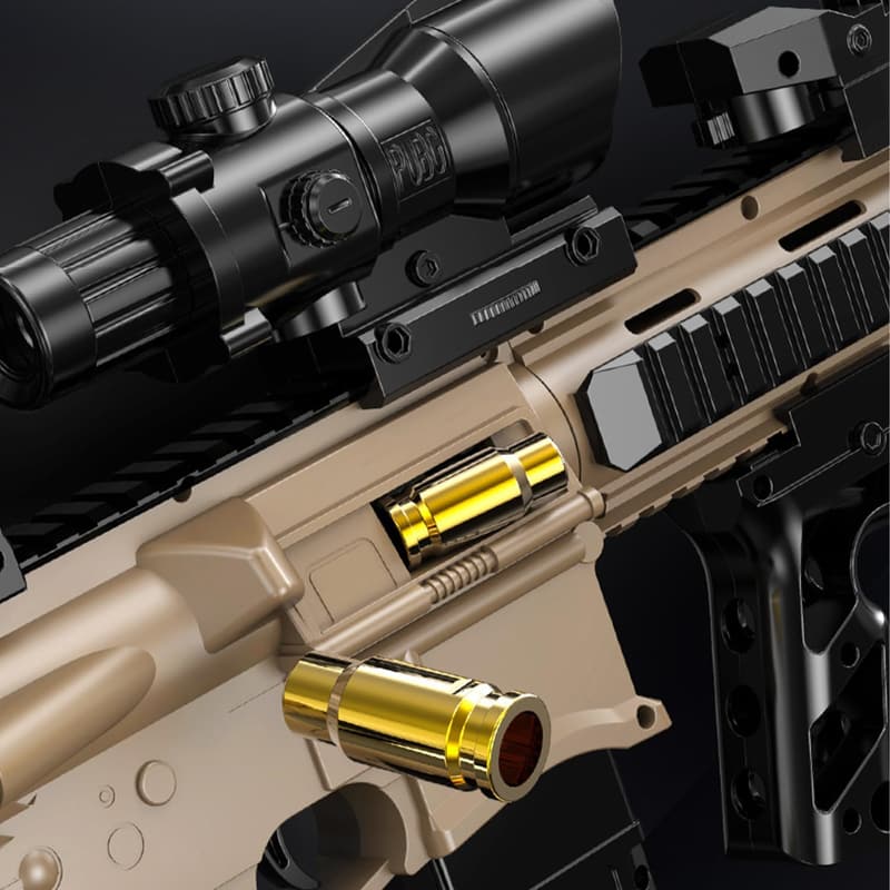 Soft Bullet Gun M416 für Kinder – Schaumstoffspielzeug mit manuellem Nachladen