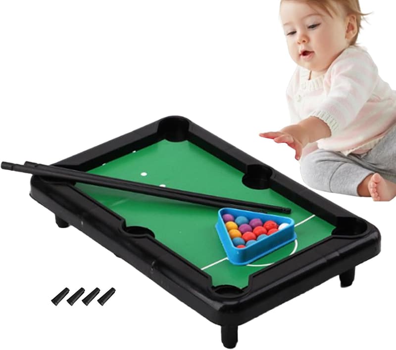 Mini Billardtisch für Kinder – Kompaktes Indoor-Spielzeug für Familie