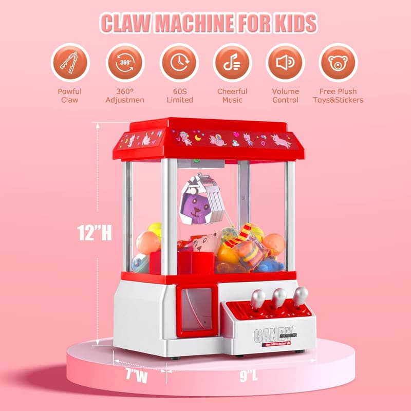 Candy Grabber Greifautomat für Süßigkeiten – Arcade Automat