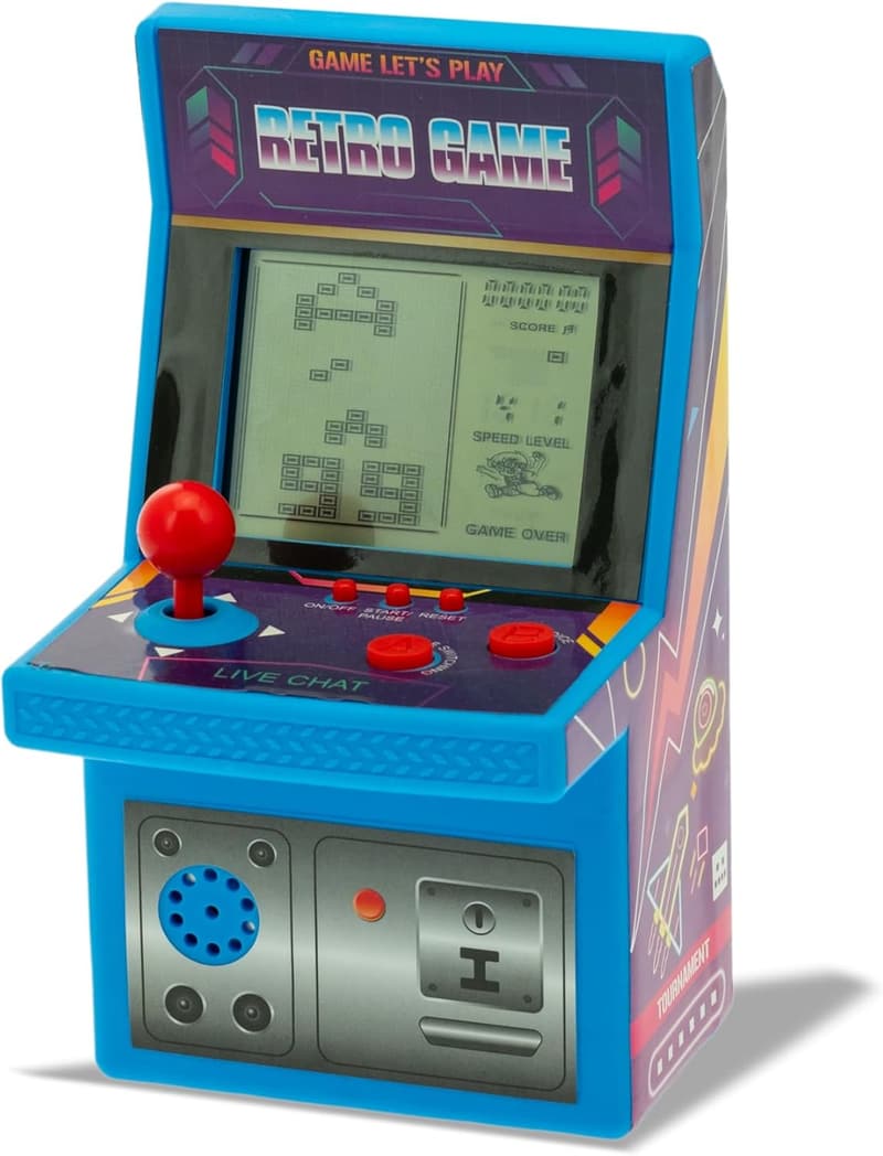 Teorema tragbare Mini-Konsole für Kinder - Retro Arcade-Spiel
