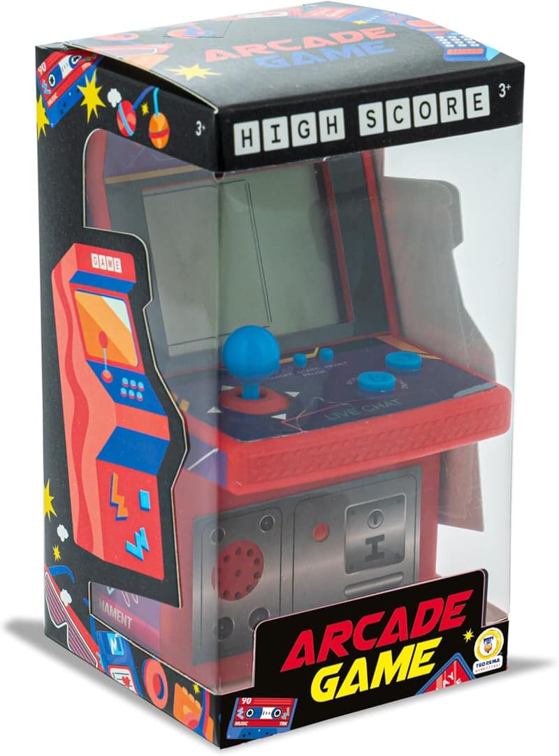 Teorema tragbare Mini-Konsole für Kinder - Retro Arcade-Spiel