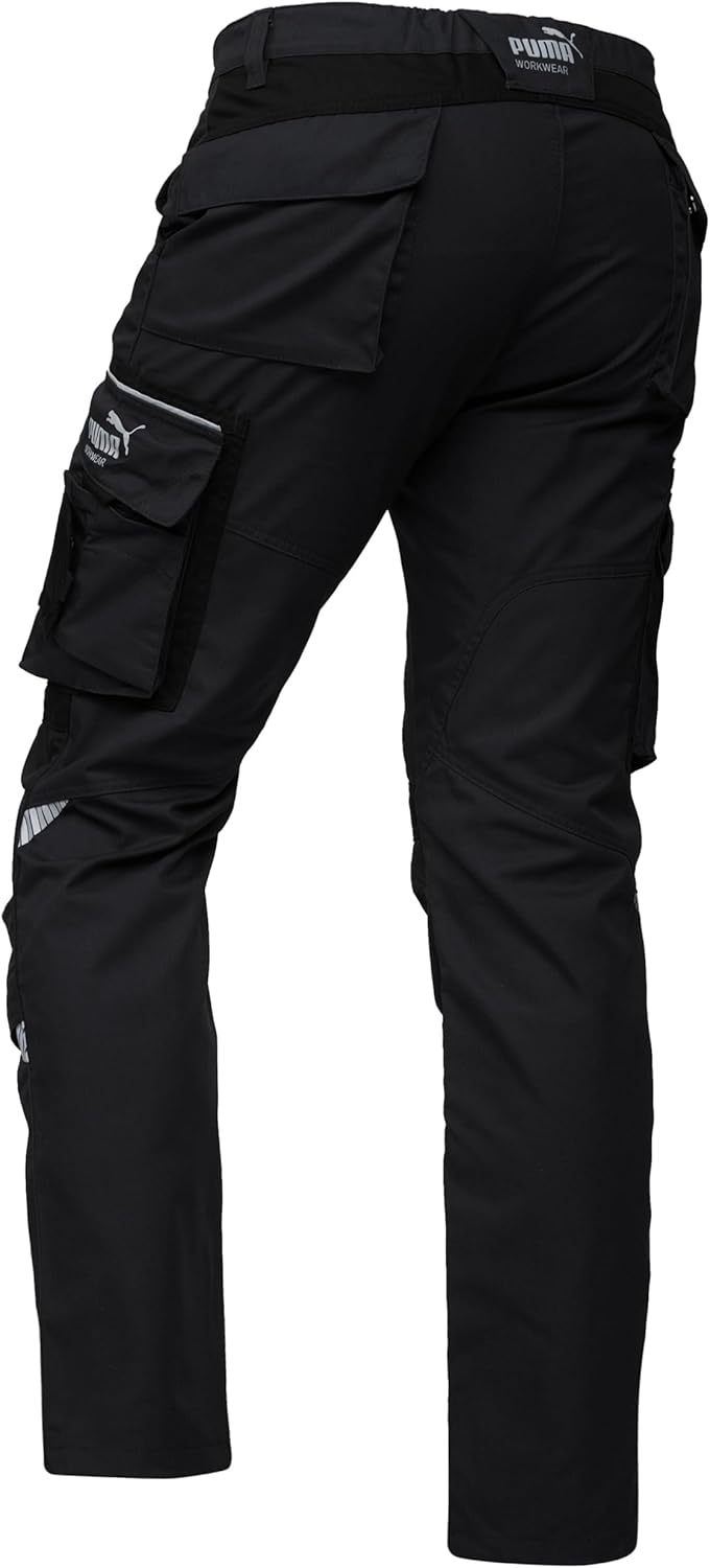 PUMA Precision X Arbeitshose für Herren – Premium Bundhose mit Taschen und verstärkten Knien
