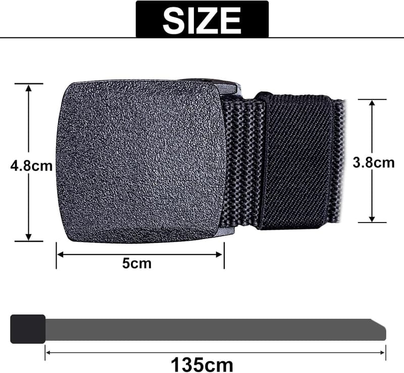 Taktischer Gürtel aus Nylon für Unisex, schwerlastfähig