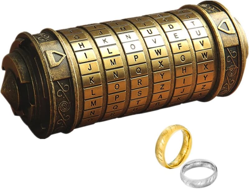 Da Vinci Code Mini Cryptex Rätselspiel für Freunde
