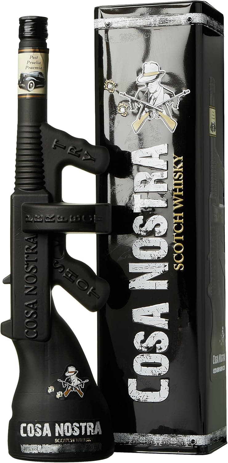 Cosa Nostra Whisky in Geschenkverpackung - 700 ml