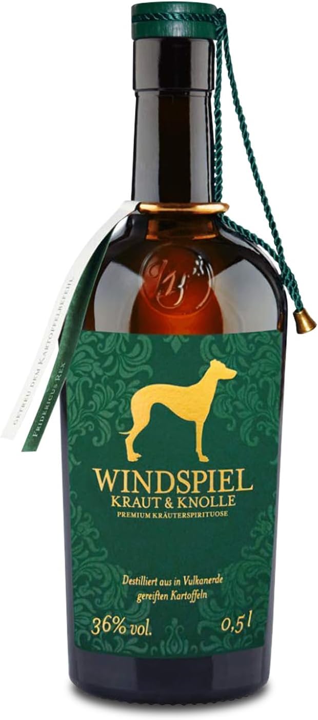 Kraut & Knolle Kräuterlikör 36 % vol. - Edle Spirituose 0,5 L