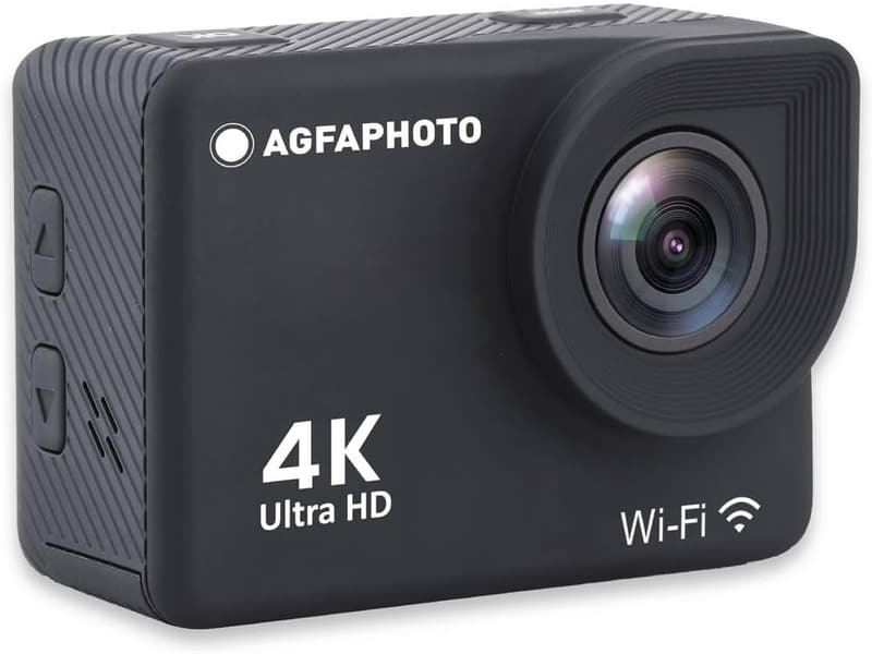 AgfaPhoto 4K Action Kamera mit WiFi – Schwarz