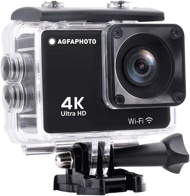 AgfaPhoto 4K Action Kamera mit WiFi – Schwarz