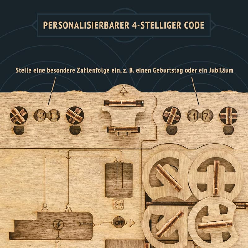 Clueframe Geheimbilderrahmen Puzzlebox - 3D Escape Room Spiel