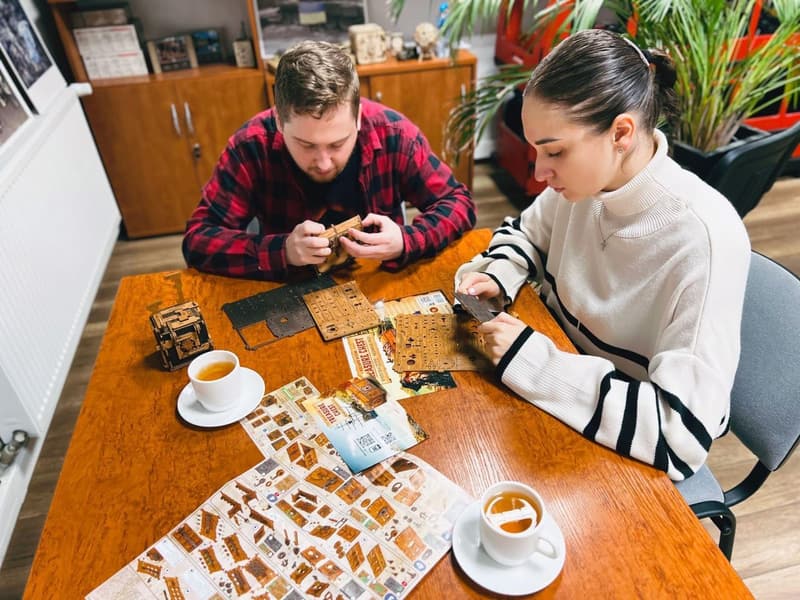 Puzzlebox aus Holz – Rätsel für ein einzigartiges Escape Room Erlebnis