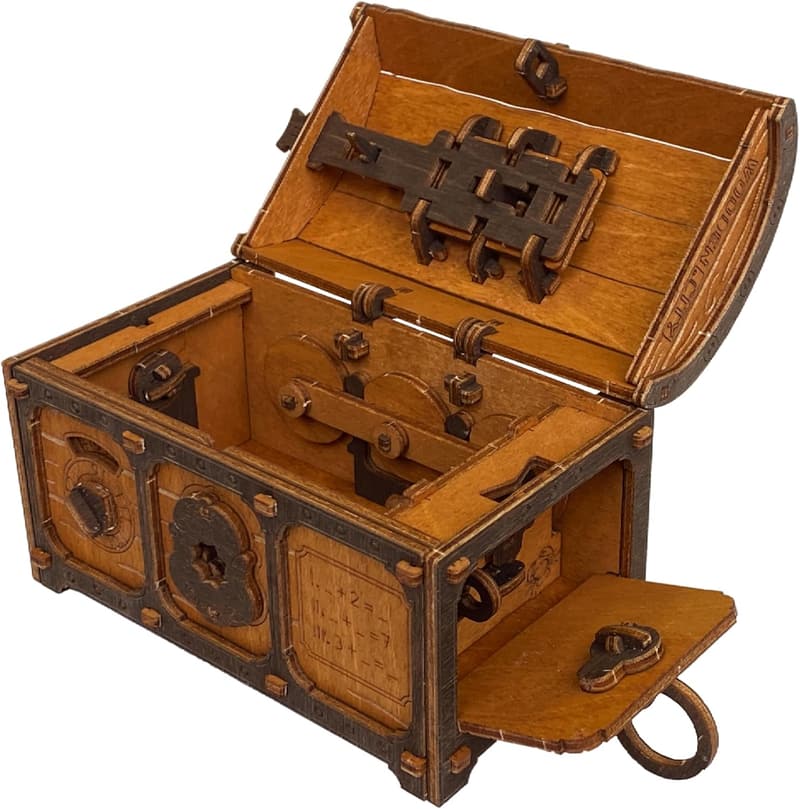 Puzzlebox aus Holz – Rätsel für ein einzigartiges Escape Room Erlebnis