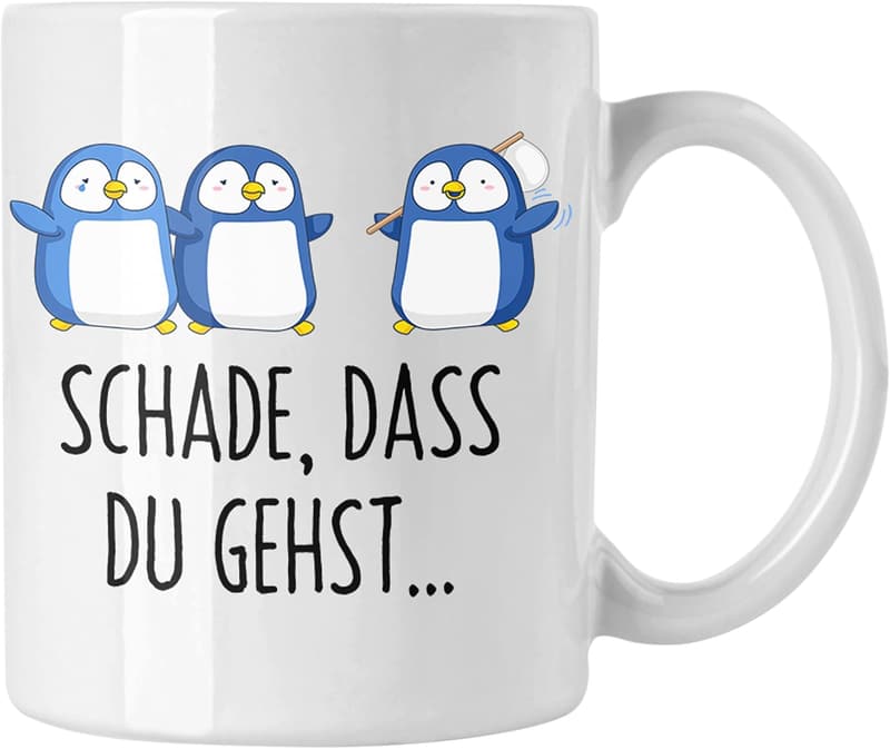 Tasse zum Jobwechsel – Lustiges Abschiedsgeschenk für Kollegen