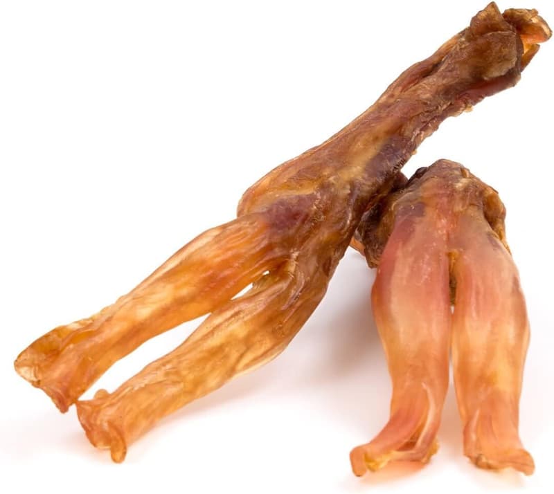 Getrocknete Rinderachillessehnen für Hunde – 1 kg, Naturkauartikel