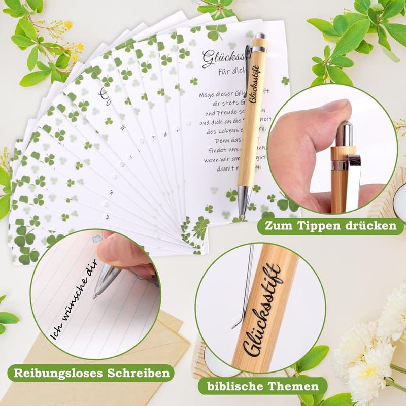 Abschiedsgeschenk für Kollegen – 24er Set Glücksstifte