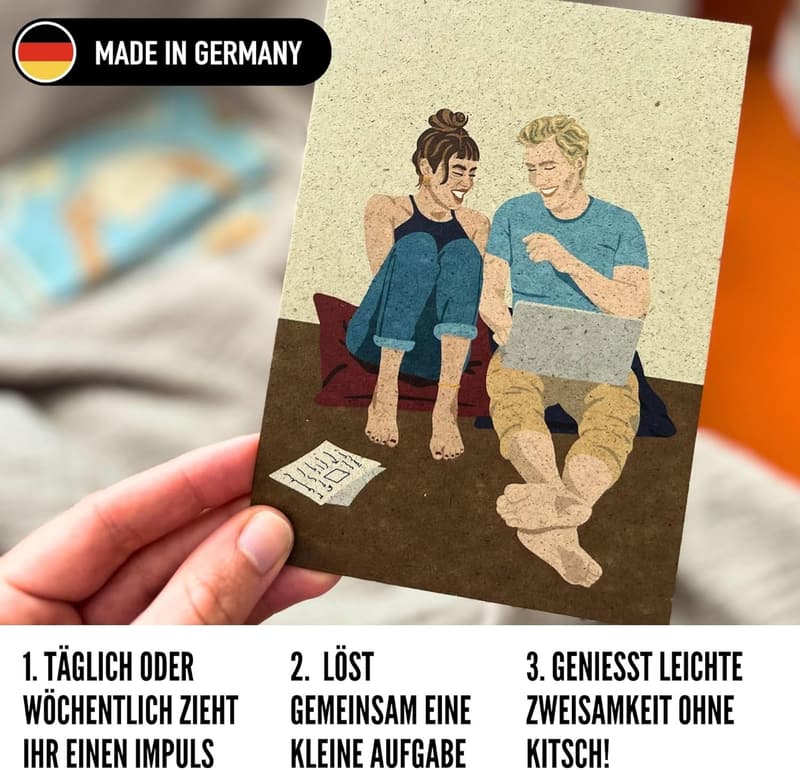 Zweisamkeit-Box: 180 Mini-Dates & Herausforderungen für Paare