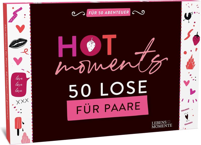 Valentinstag Geschenkbox für Paare - 50 erotische Erlebnisse