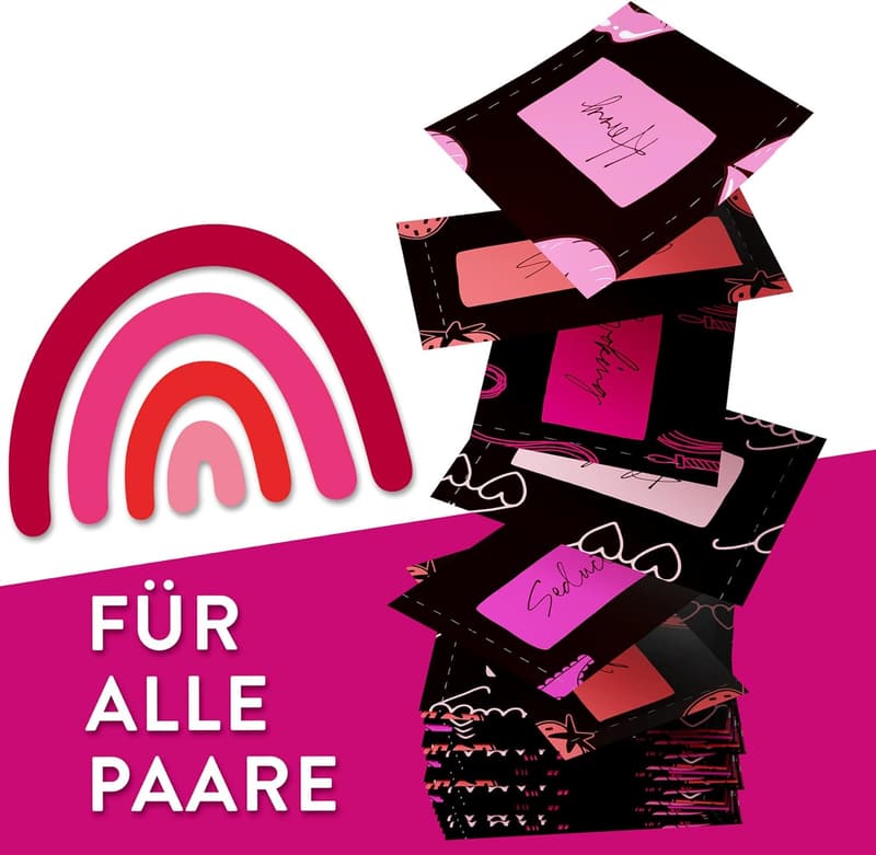 Valentinstag Geschenkbox für Paare - 50 erotische Erlebnisse