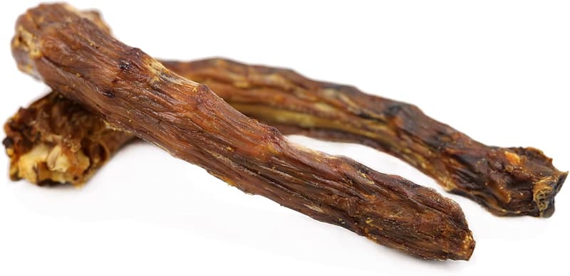 Getrocknete Putenhälse 1 kg - Naturkauartikel für Hunde und Katzen