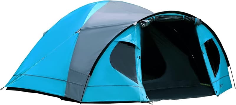 PORTAL Blackout Zelt 3-4 Personen wasserdicht für Camping und Festivals