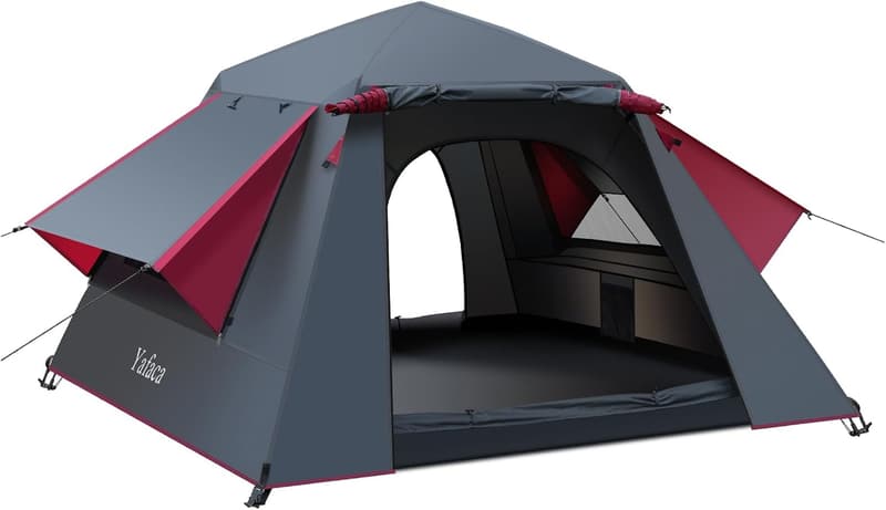Camping Zelt für 3 Personen - Wasserdichtes Pop-Up Wurfzelt