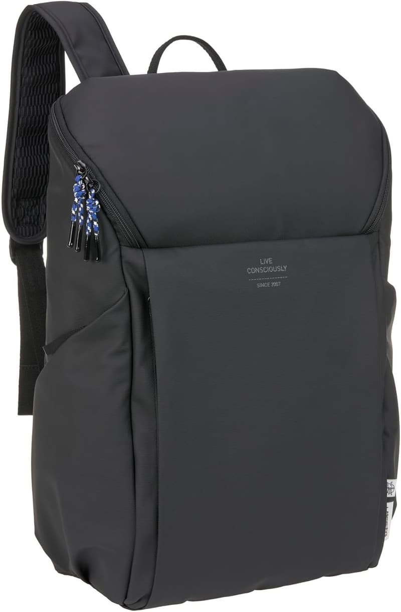 Praktischer Wickelrucksack mit Wickelunterlage und Flaschenhalter