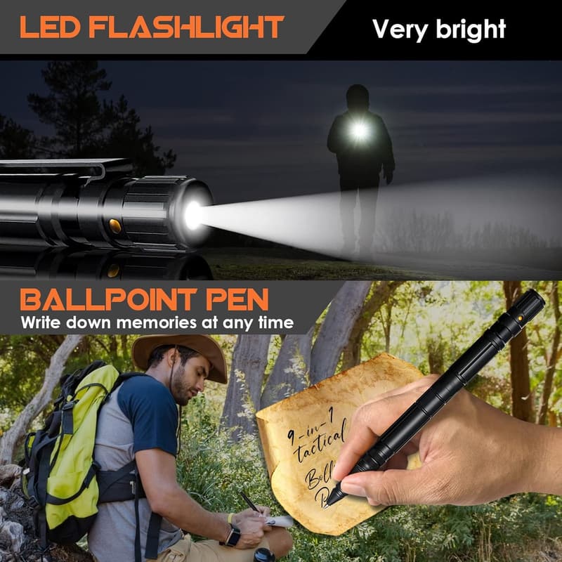 Multitool-Stift mit LED für Männer – ideales Geburtstagsgeschenk