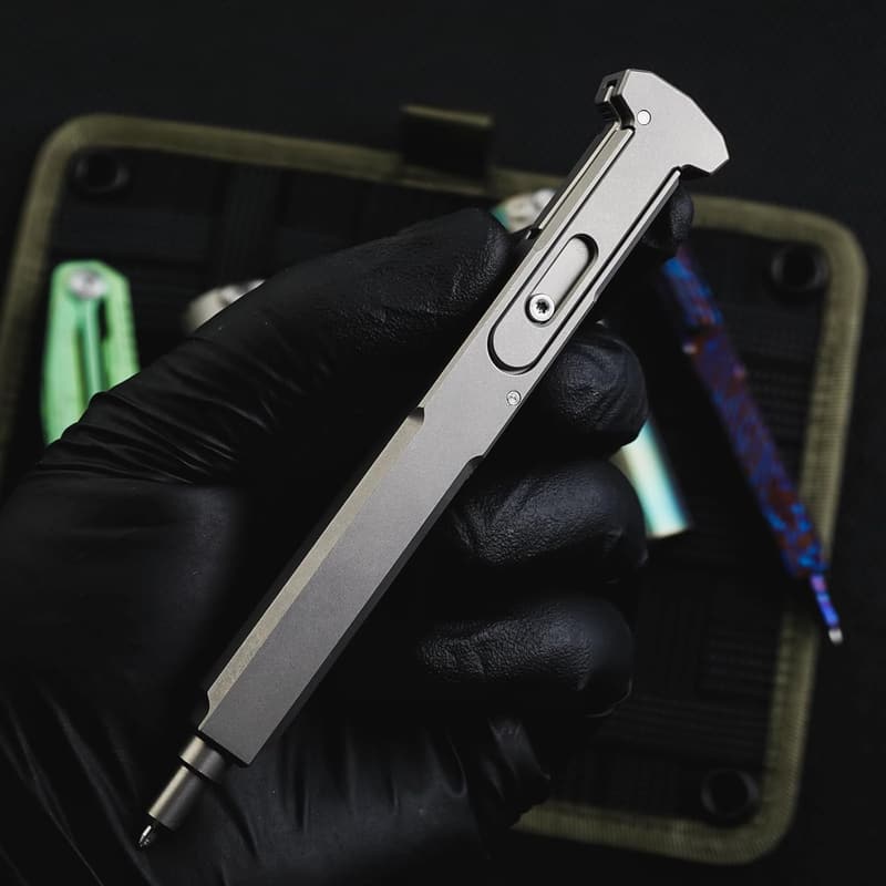 TACTICAL GEEK TActuator12 Titanlegierung Kugelschreiber für Männer