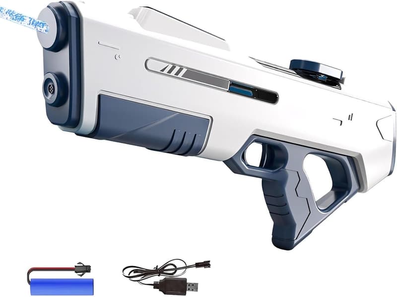 Automatische Wasserpistole für Kinder, 500ml, 10m Reichweite