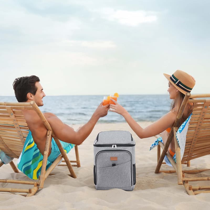 Isolierte Kühltasche 32L – Auslaufsichere Picknick-Tasche für Reisen