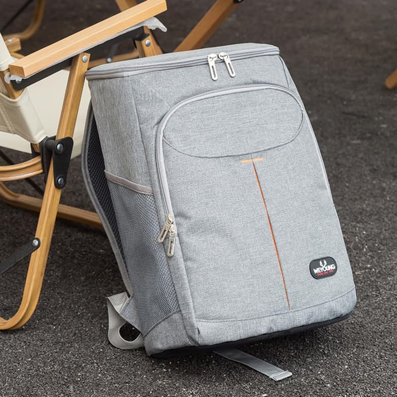 Isolierter Kühlrucksack 25L für Picknick und Camping (Blau)