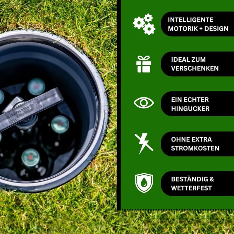 Hopfenhülle Lift - Automatisches Hebesystem für bis zu 15 Getränke