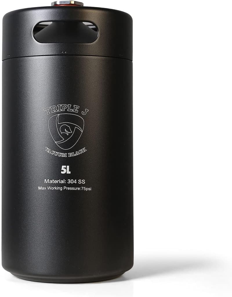Doppelwandiger Isolierter Edelstahl-Growler 5L
