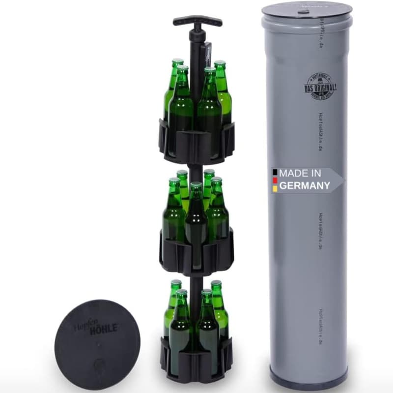 Outdoor Bierkühler aus robustem Material für bis zu 15 Flaschen