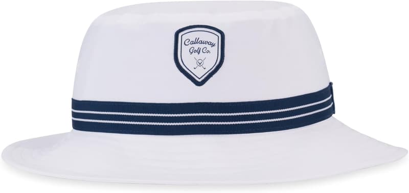 Callaway Fischerhut – Weiße und schwarze Kopfbedeckung