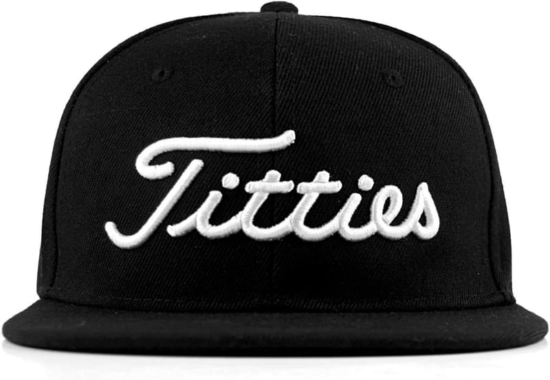 Golf Snapback Hat – Power Golf Original mit flachem Bill, Einheitsgröße
