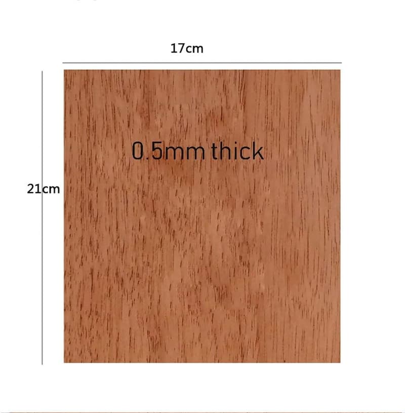 Humidor-Set aus spanischer Zeder für Zigarren, 5 Stück, 17x21 cm