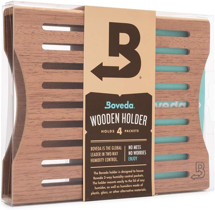 Boveda Holzhalter für 4 Boveda Beutel