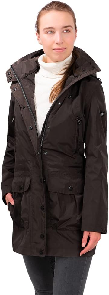 Leichte wasserdichte Damenjacke für Outdoor-Aktivitäten