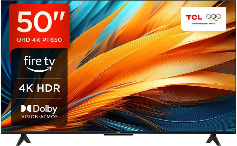TCL 50PF650 50 Zoll 4K Ultra HD Smart LED TV mit HDR und Dolby