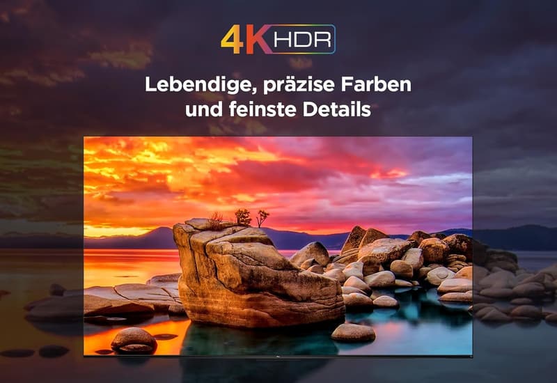 TCL 50PF650 50 Zoll 4K Ultra HD Smart LED TV mit HDR und Dolby
