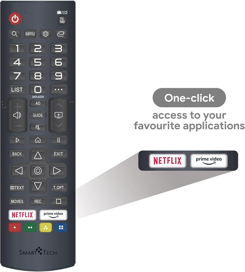 Smart TV 40 Zoll Full HD mit Web OS und Dolby Audio