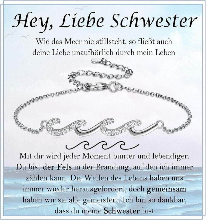 Freundschaftsarmband für beste Freundin – Geschenk zum Geburtstag