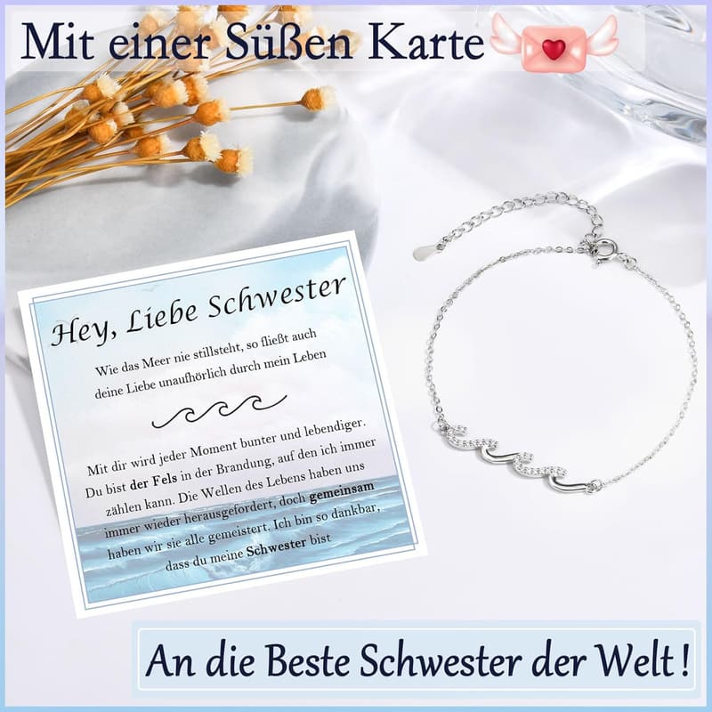Freundschaftsarmband für beste Freundin – Geschenk zum Geburtstag